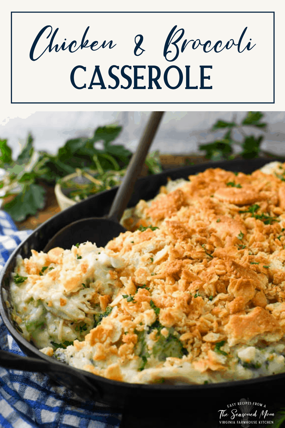 Chicken and Broccoli Rice Casserole | The Seasoned Mom