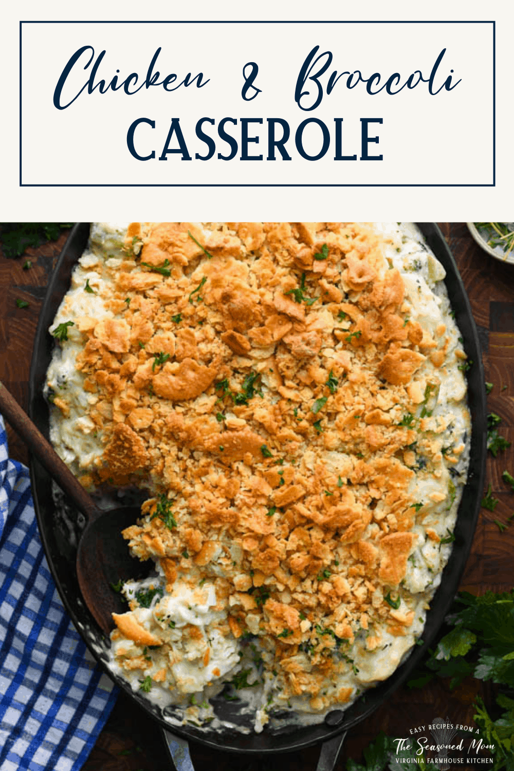 Chicken and Broccoli Rice Casserole | The Seasoned Mom