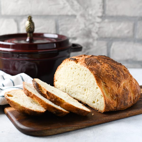 Easy Dutch Oven Bread - Our Wandering Kitchen