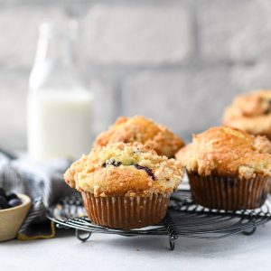 Blueberry Streusel Muffins - The Seasoned Mom