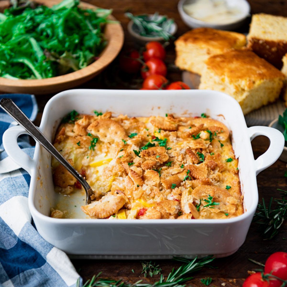 squash casserole slow cooker