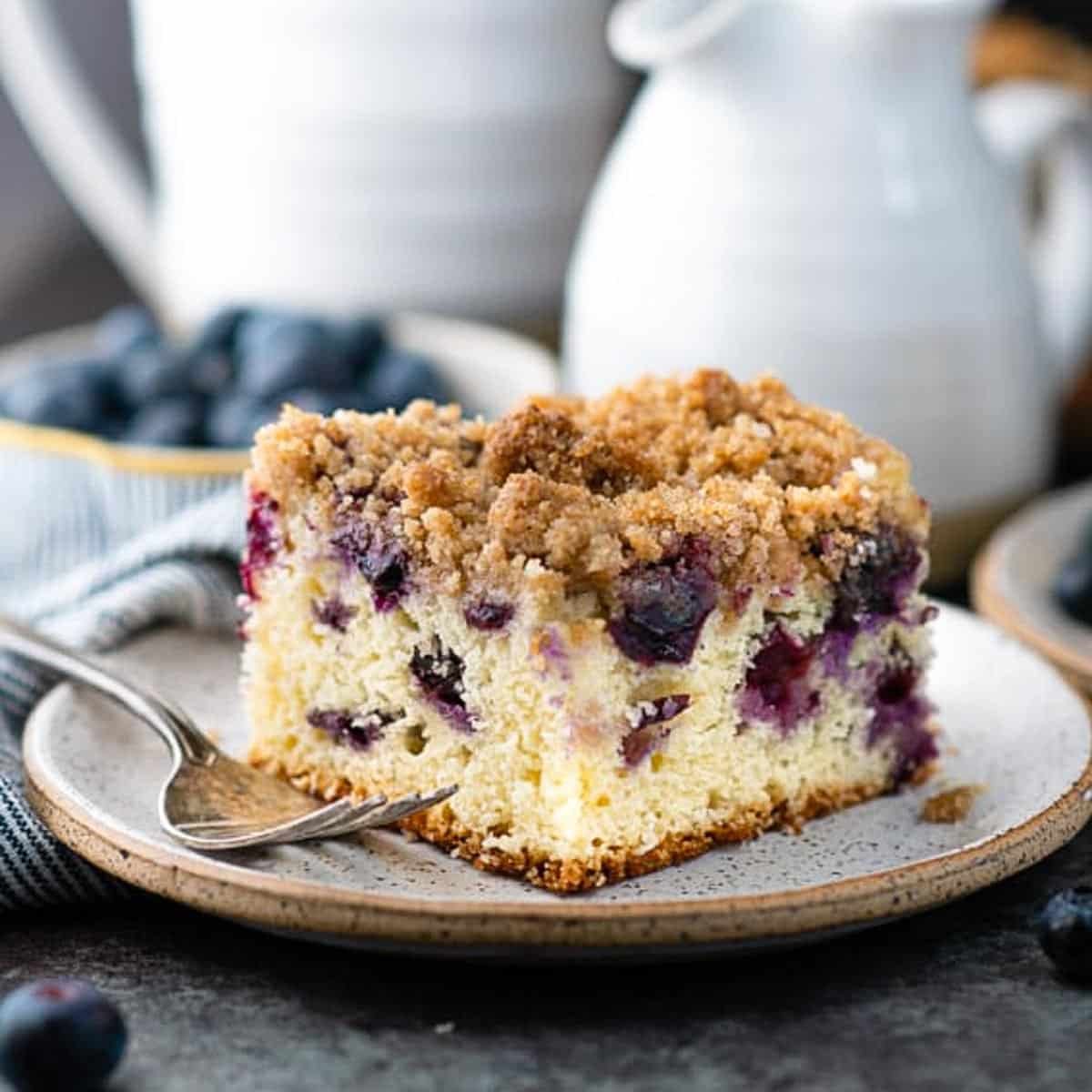 Southern Blueberry Pound Cake - The Seasoned Mom