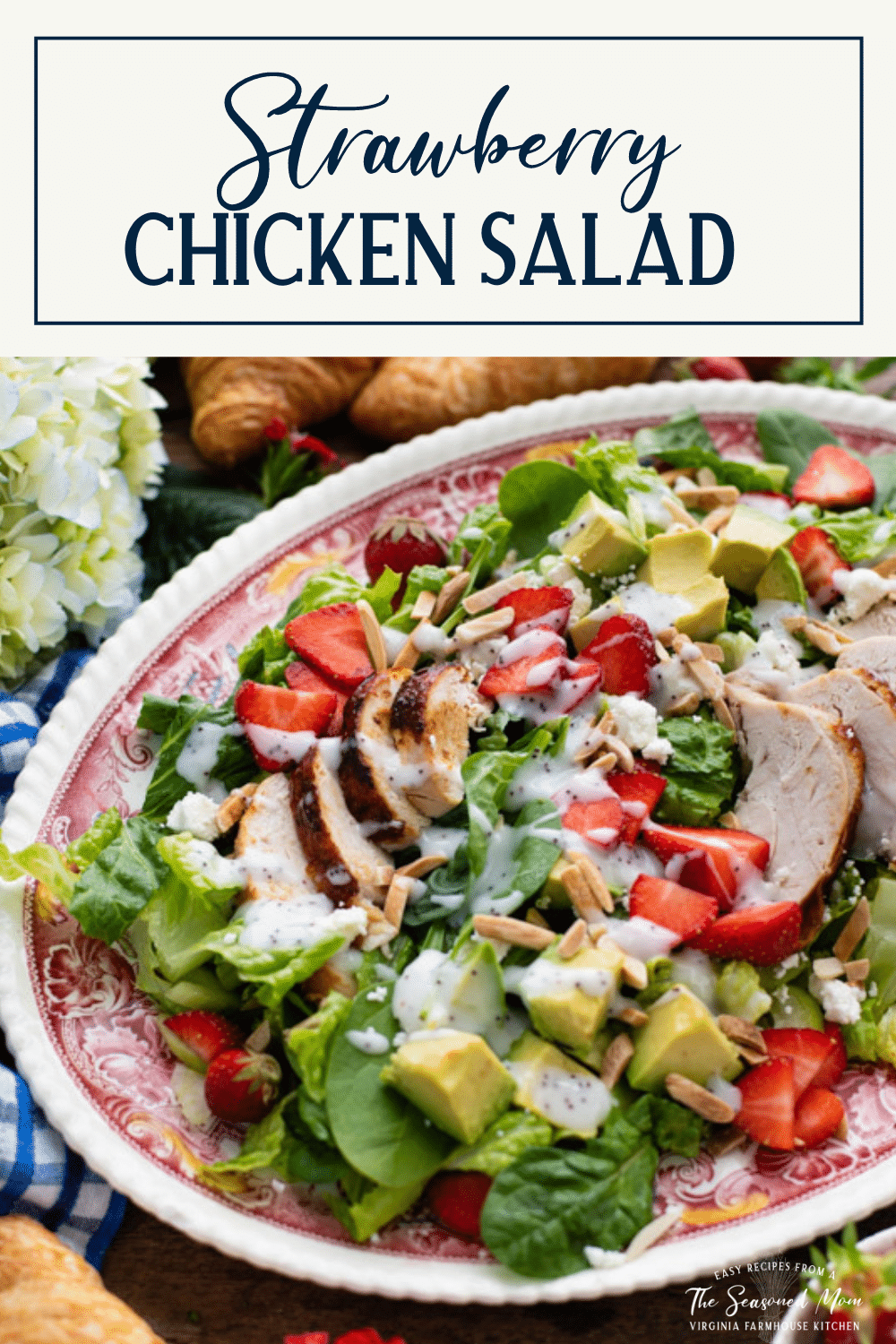 Strawberry Chicken Salad - The Seasoned Mom