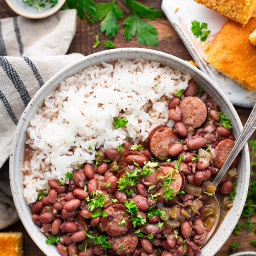 New Orleans Red Beans and Rice Recipe - The Seasoned Mom