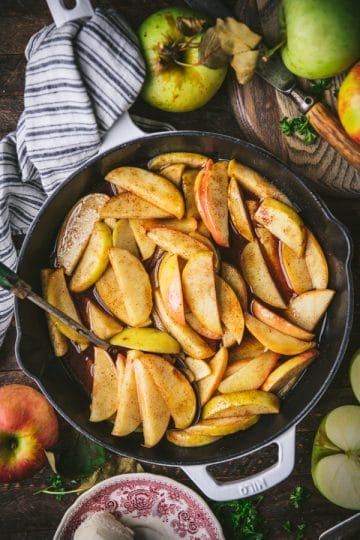 Baked Apple Slices With Brown Sugar And Cinnamon The Seasoned Mom