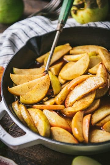 Baked Apple Slices With Brown Sugar And Cinnamon The Seasoned Mom