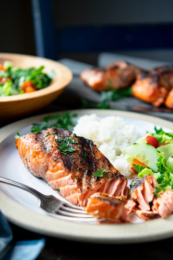 The Perfect 15-Minute Grilled Salmon - The Seasoned Mom
