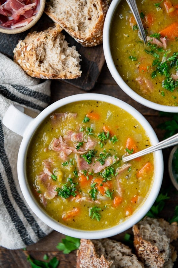 Split Pea Soup with Ham - Sungrown Kitchen