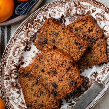 Persimmon Bread - The Seasoned Mom