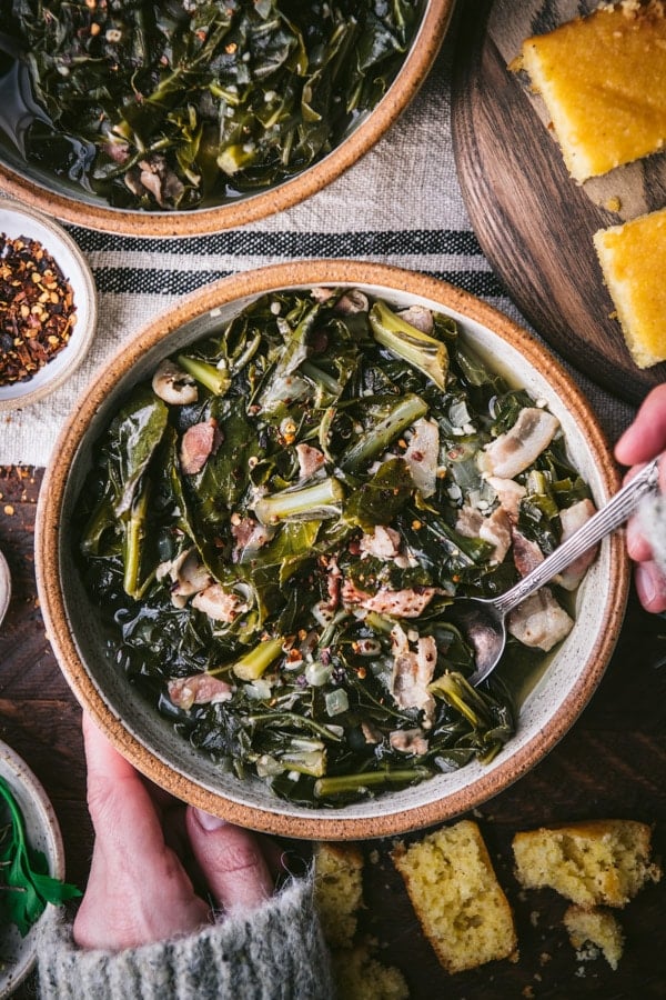 Southern Collard Greens Recipe - The Seasoned Mom - thaiphuongthuy