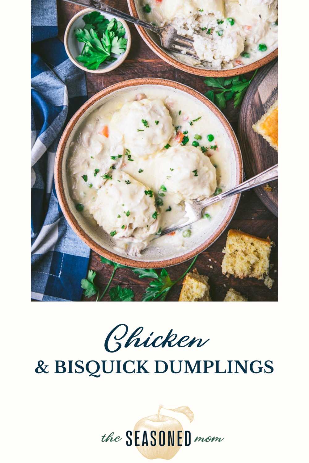 Chicken and Bisquick Dumplings Recipe | The Seasoned Mom