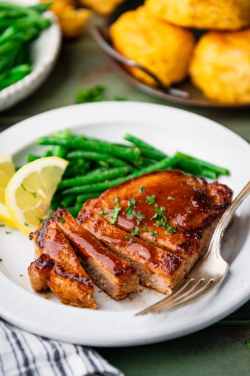 Baked BBQ Pork Chops - The Seasoned Mom