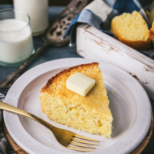 Sweet Cornbread Recipe - The Gunny Sack