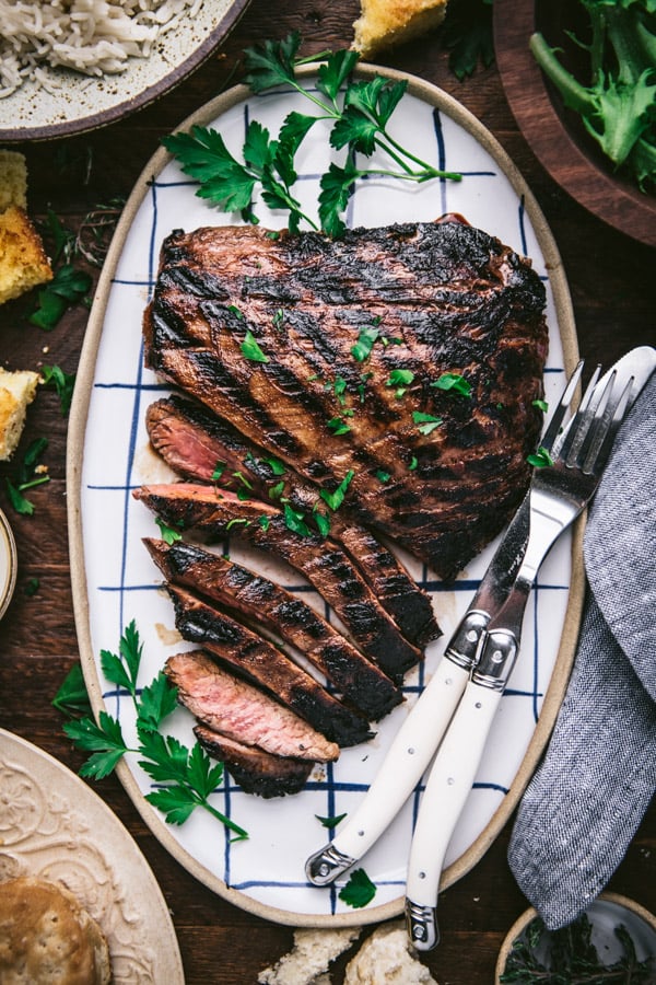 How to Make Grilled Balsamic and Soy Marinated Flank Steak, Get Cookin
