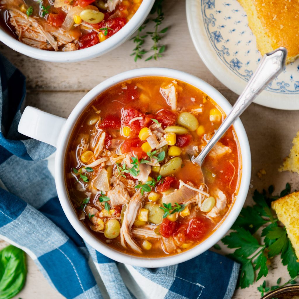 Crock Pot Brunswick Stew Recipe - The Seasoned Mom