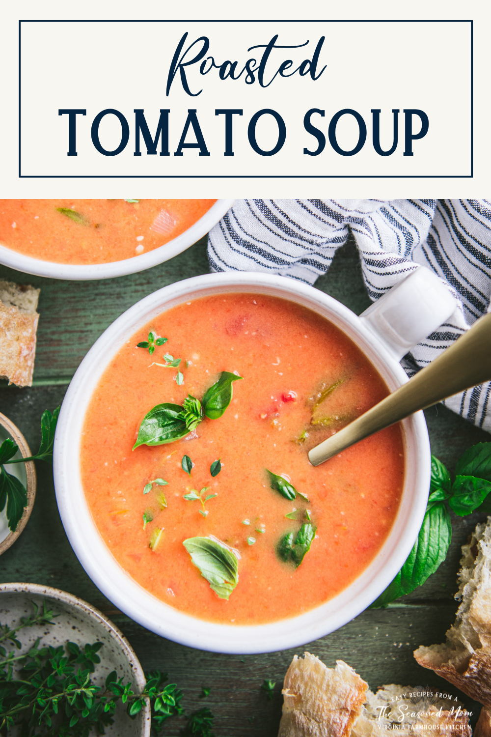 Roasted Tomato Soup - The Seasoned Mom
