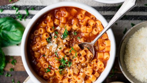 Homemade Spaghetti-os With Sliced Franks Recipe