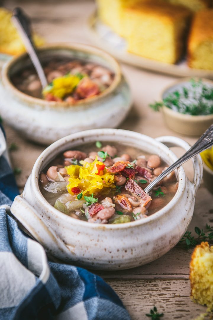 Appalachian Soup Beans {Pinto Bean Soup} - The Seasoned Mom