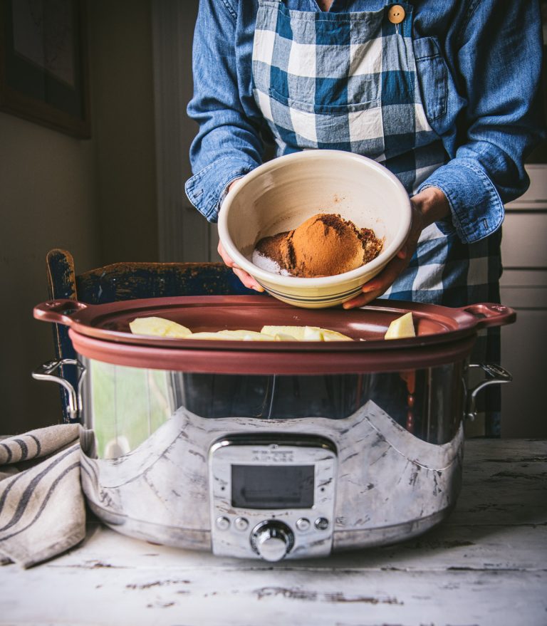 Crockpot Apple Butter - The Seasoned Mom