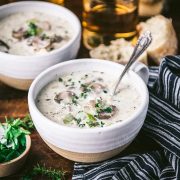 Chicken and Wild Rice Soup - The Seasoned Mom