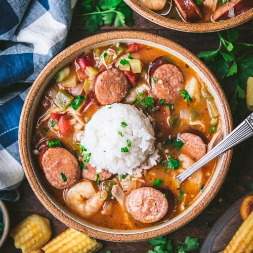 Crockpot Chicken Gumbo - Healthy Seasonal Recipes