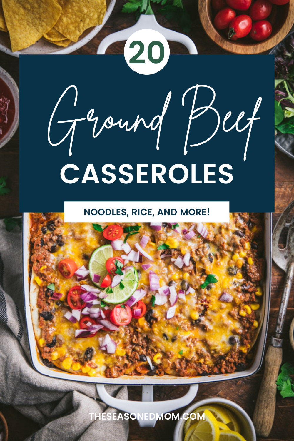 Ground Beef Casserole - The Cozy Cook