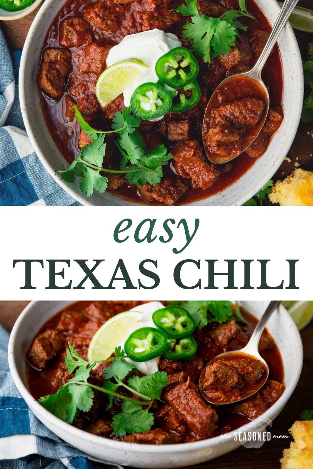 Texas Chili - The Seasoned Mom