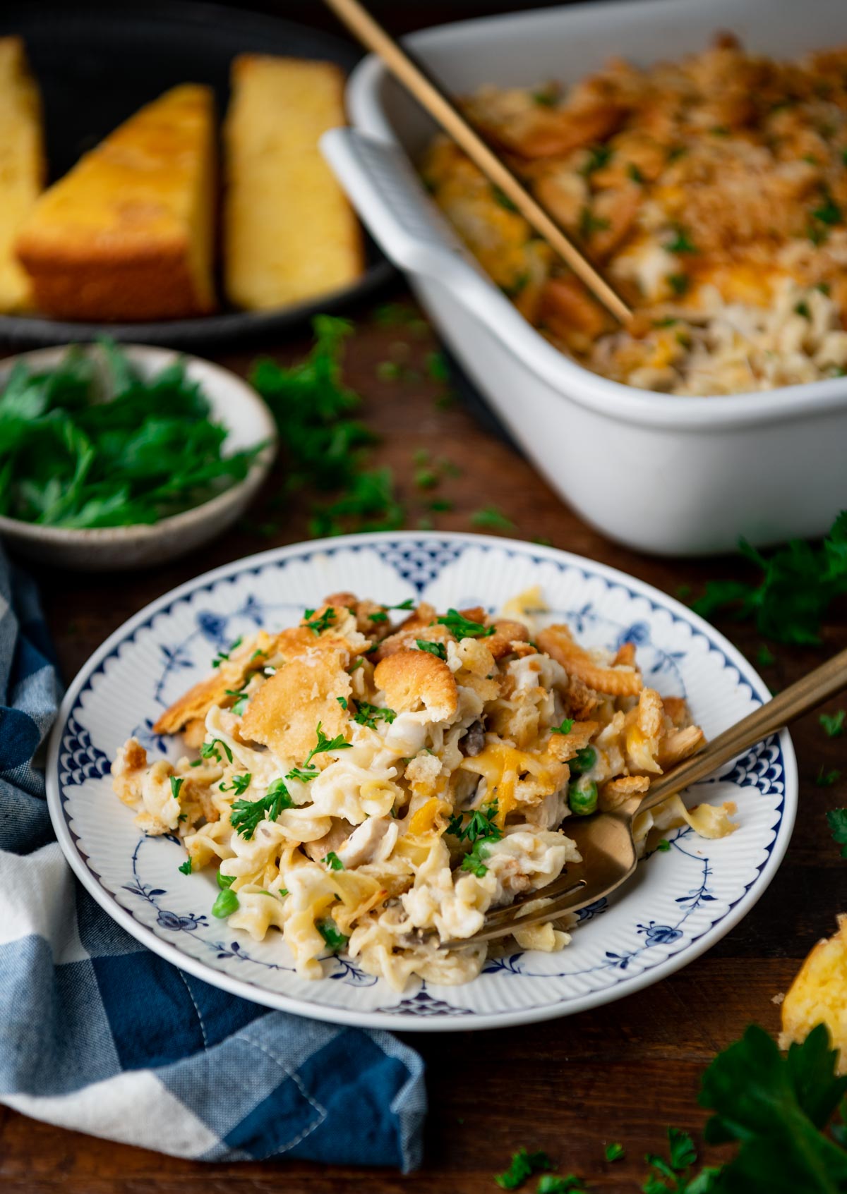 Turkey Noodle Casserole - The Seasoned Mom