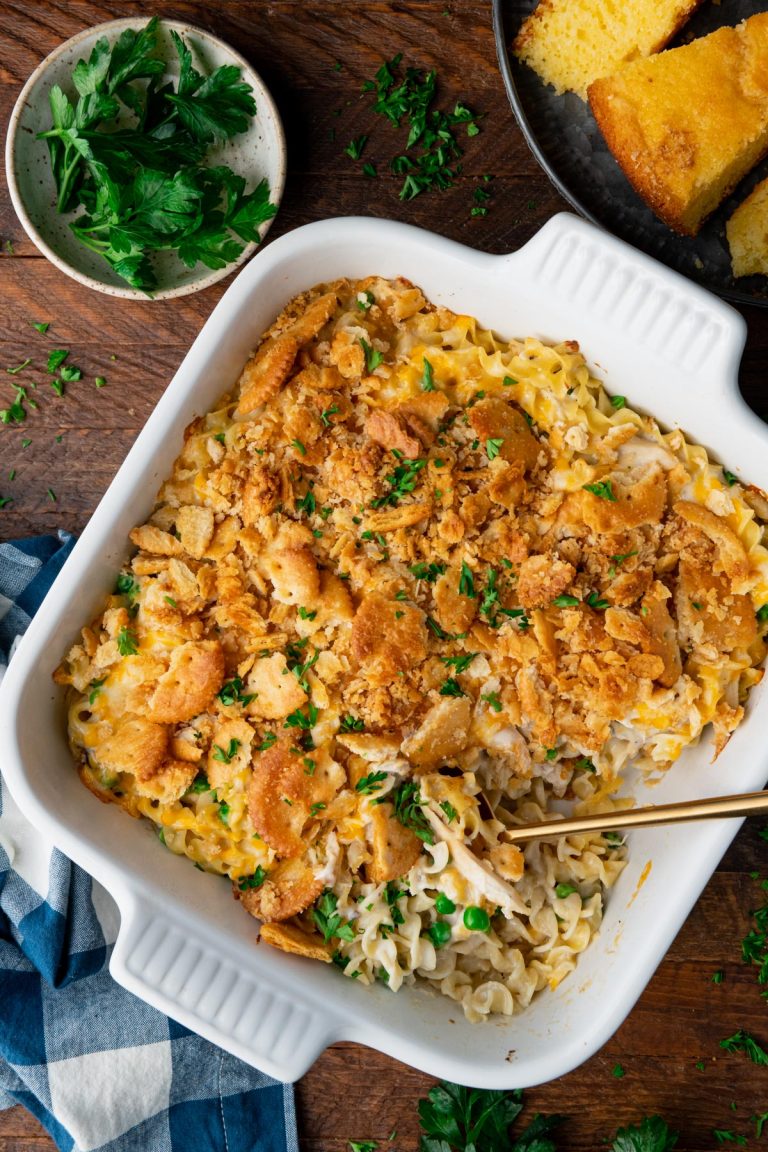 Turkey Noodle Casserole - The Seasoned Mom