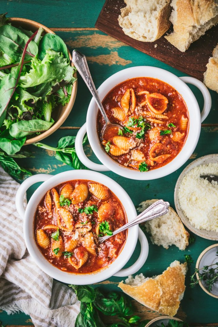 Italian Beef Noodle Soup - The Seasoned Mom