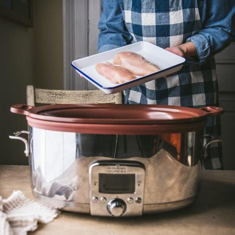 Crock Pot Chicken and Noodles - The Seasoned Mom