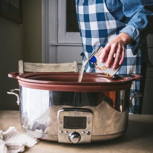 Crock Pot Chicken and Noodles - The Seasoned Mom