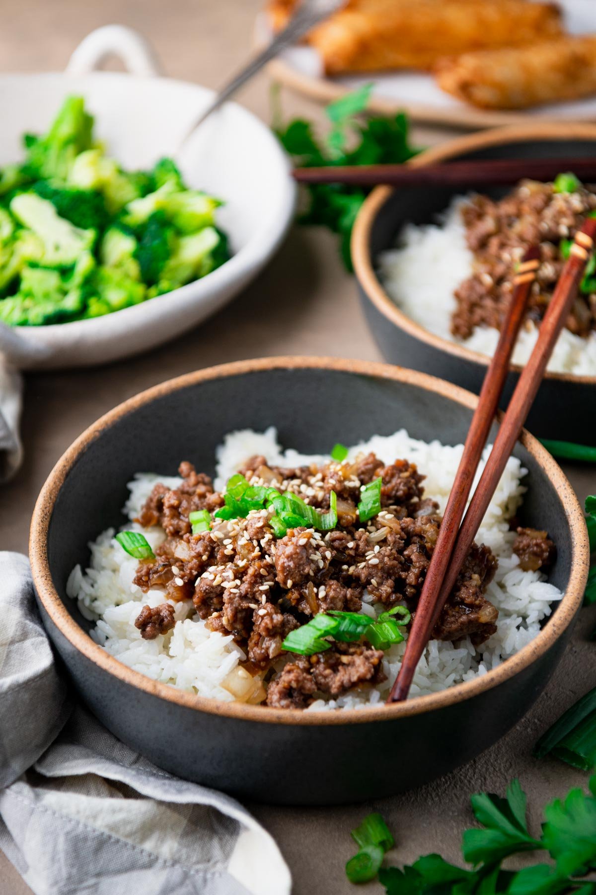 Easy Korean Beef Rice Bowls (30 minutes!) • The View from Great Island