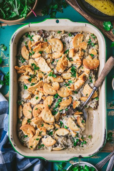 Chicken Mushroom Rice Casserole - The Seasoned Mom