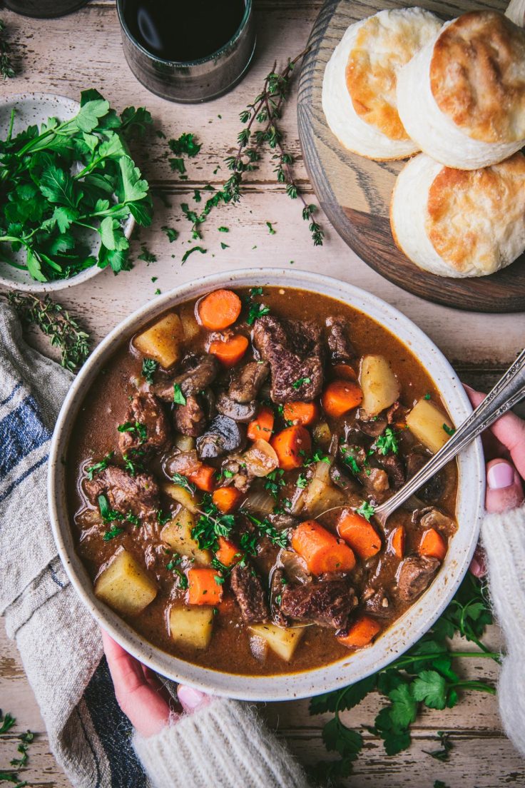 Dutch Oven Beef Stew - The Seasoned Mom