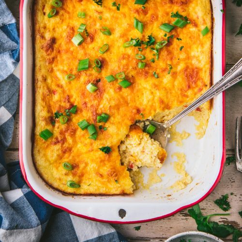 Pimento Cheese Grits Casserole - The Seasoned Mom