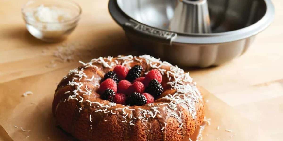 Nordic Ware Fleur De Lis Bundt Cake Pan : Target