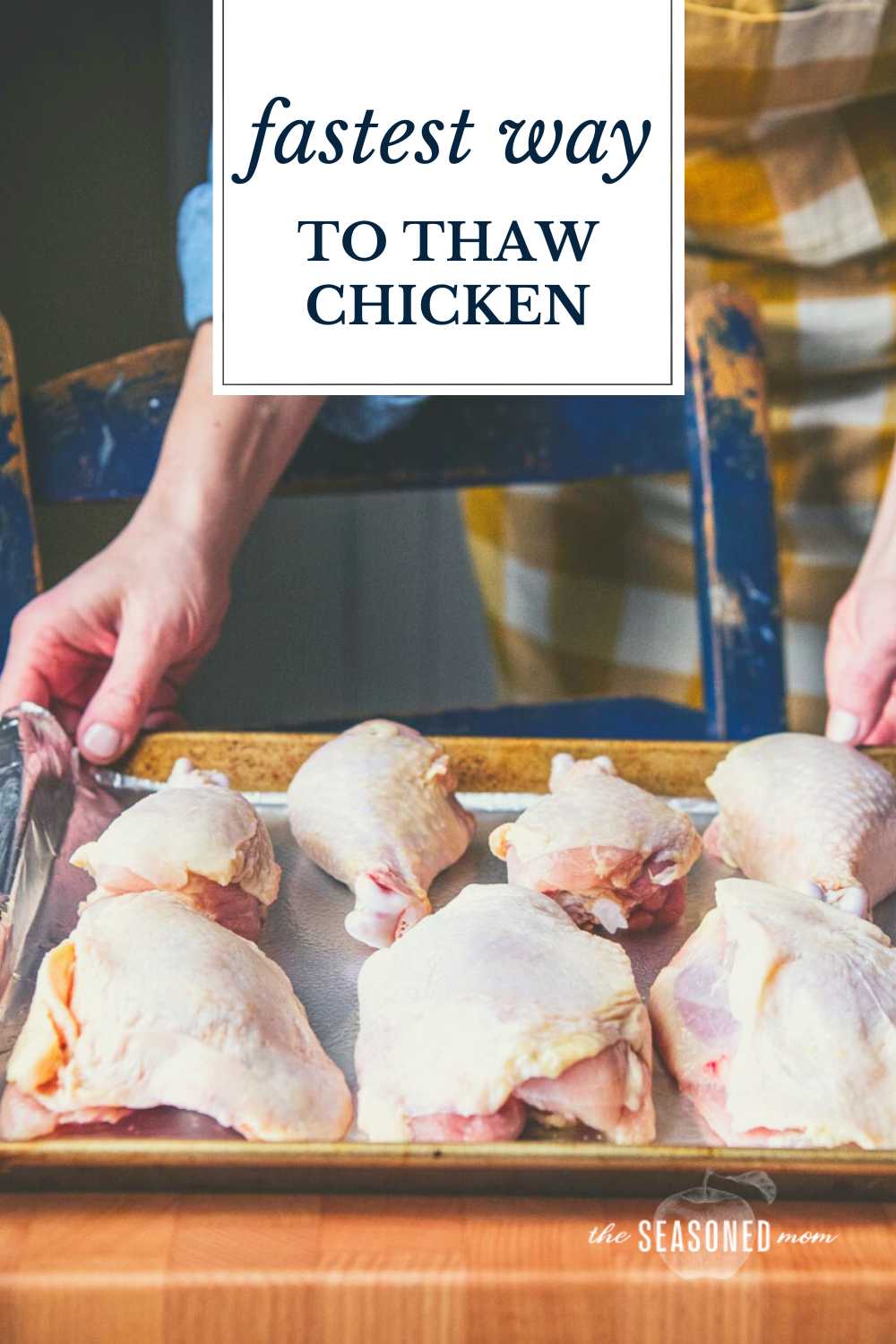 The Fastest Way to Thaw Chicken - The Seasoned Mom