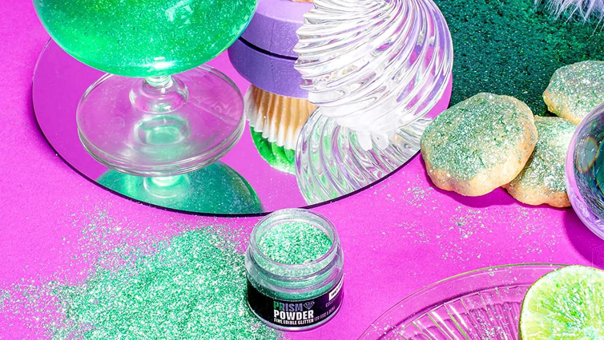 Glitter Edible Set, Sprinkles Edible Glitter for Drinks, 8 Colors Prism  Powder