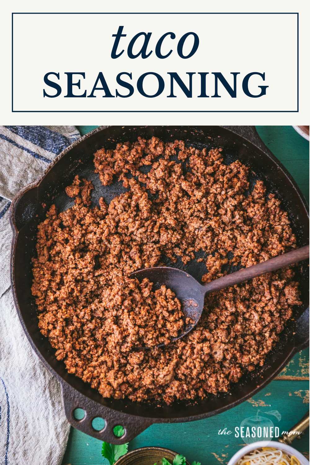 Taco Seasoning For Ground Beef The Seasoned Mom 