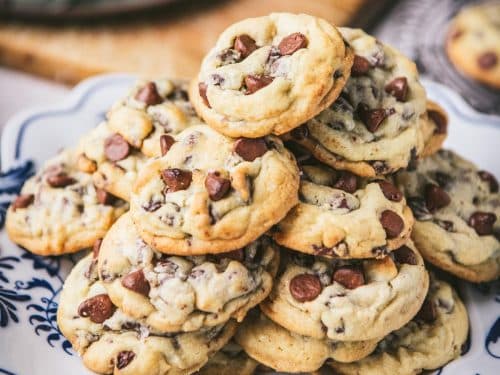 Salted Chocolate Chunk Cookies - Belly Full