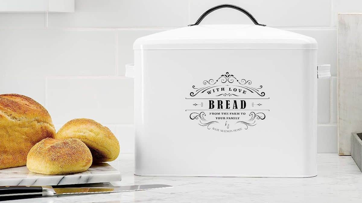 Bread Box Multi Storage Box Bread Container Airtight Vegetable
