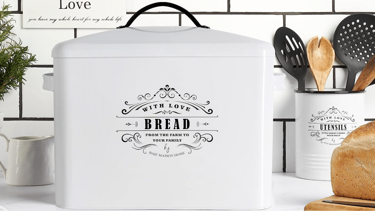 Bread Container Storage Box Kitchen Dispenser Bread Boxes Baking Bread Cake  Containers Airtight Box Refrigerator Clear Kitchen