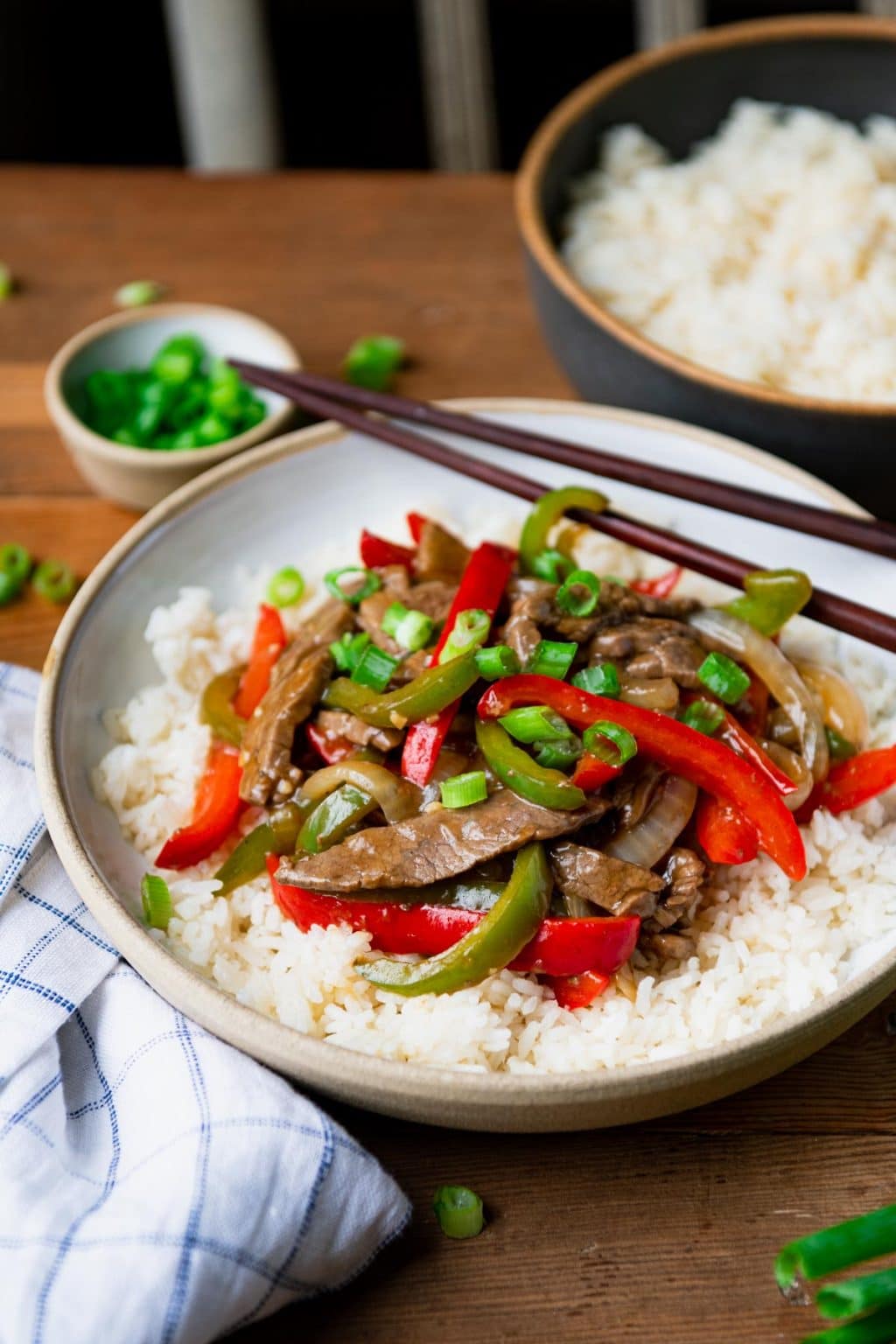 Pepper Steak with Onion - The Seasoned Mom