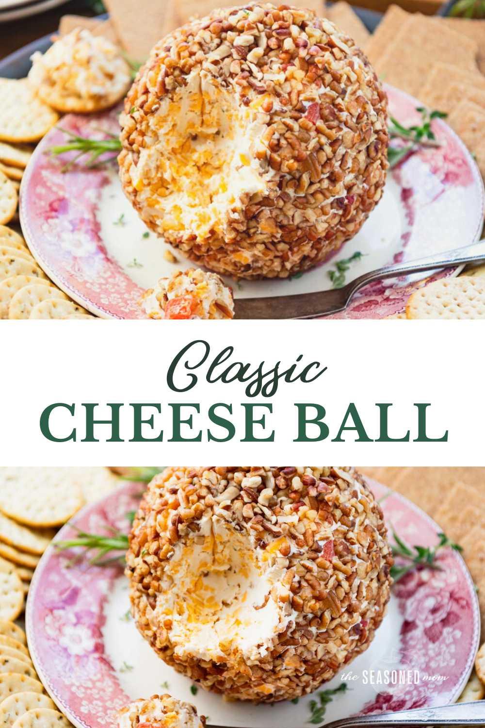 Easy Cheese Ball Recipe - The Seasoned Mom