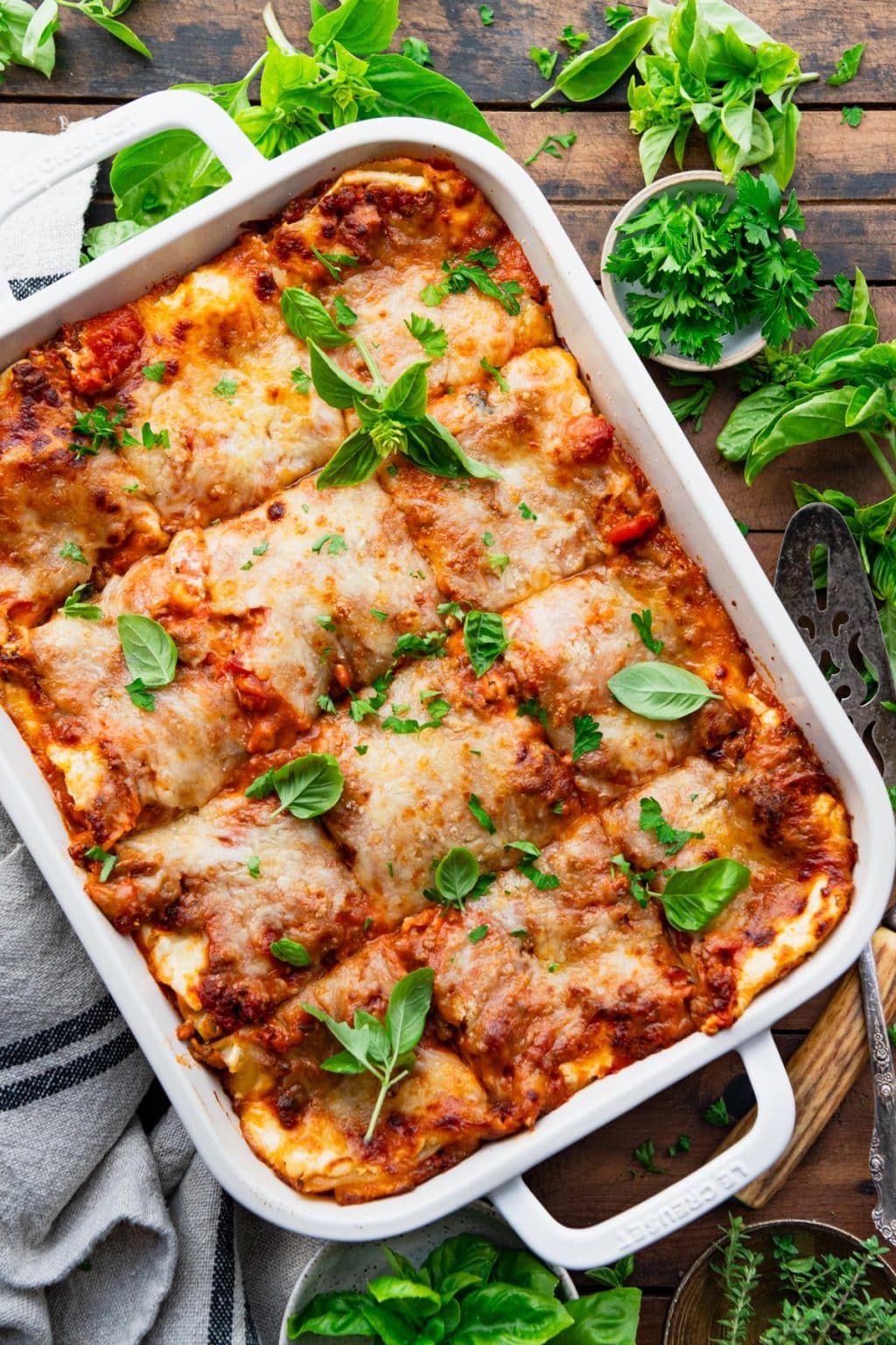 Chi-Chi's Classic Lasagna Recipe - The Seasoned Mom