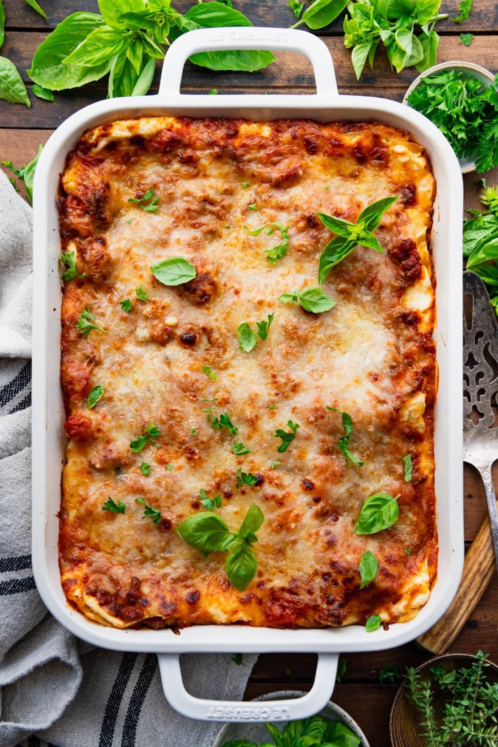 Chi-Chi's Classic Lasagna Recipe - The Seasoned Mom