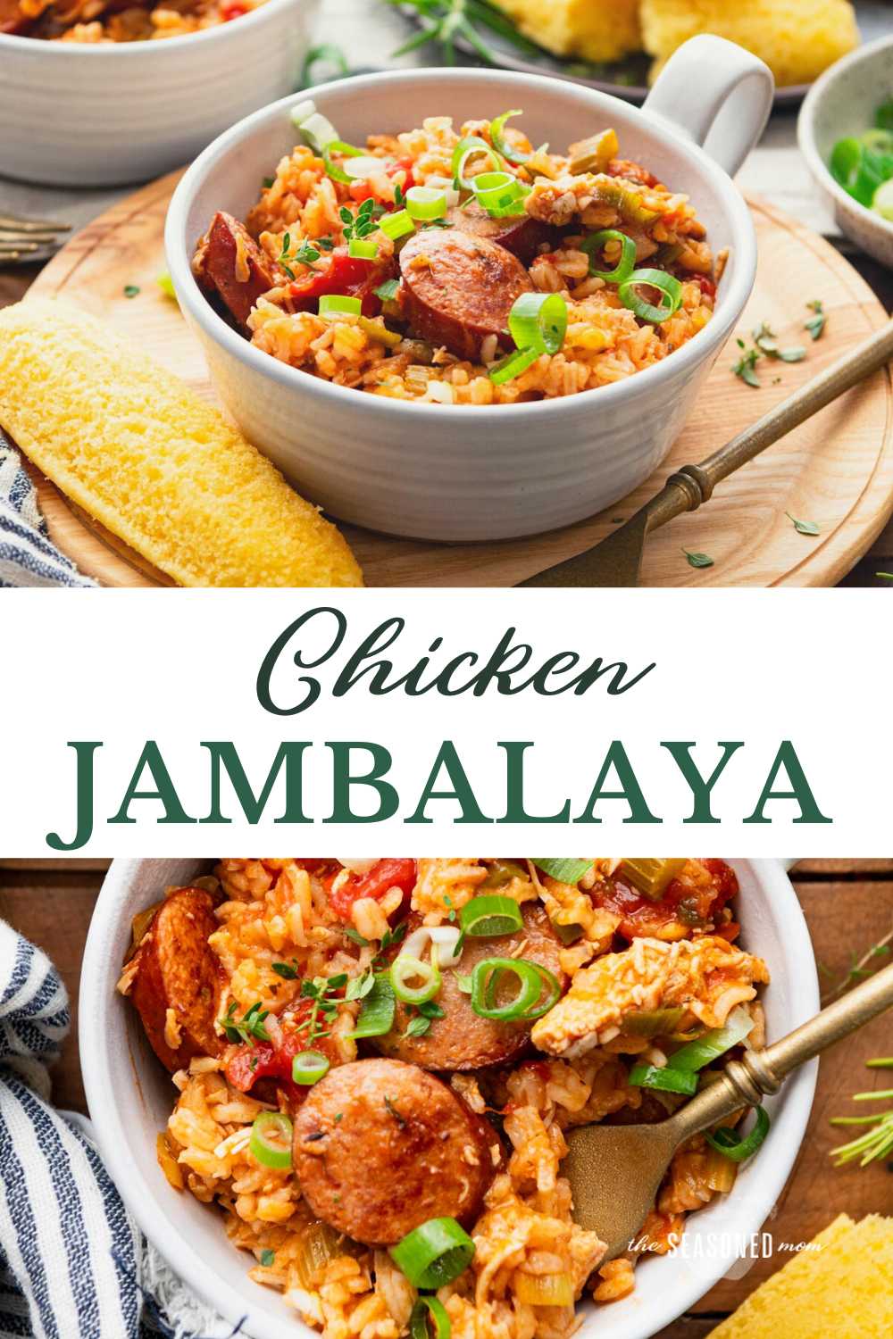 Chicken and Sausage Jambalaya - The Seasoned Mom