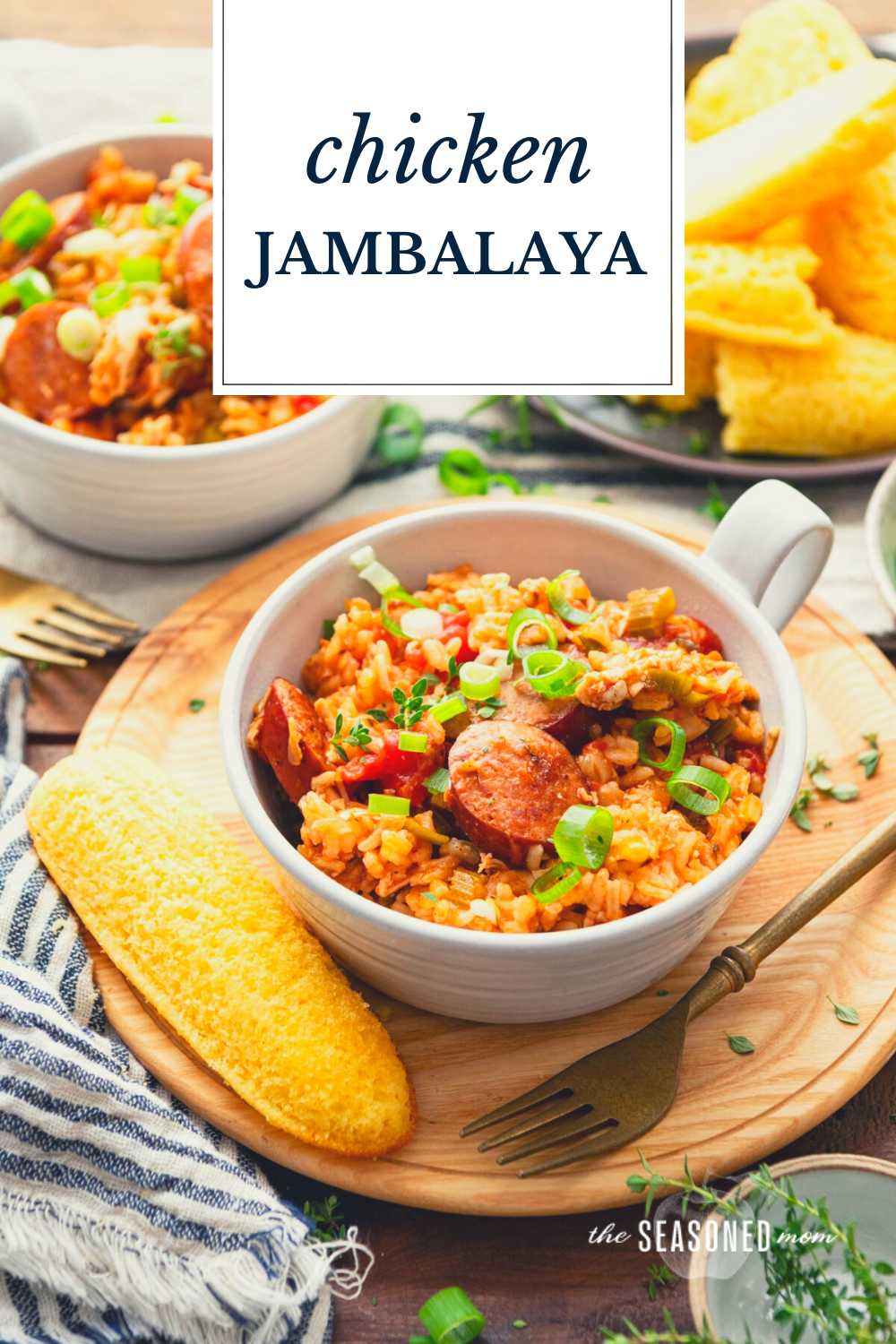 Chicken and Sausage Jambalaya - The Seasoned Mom