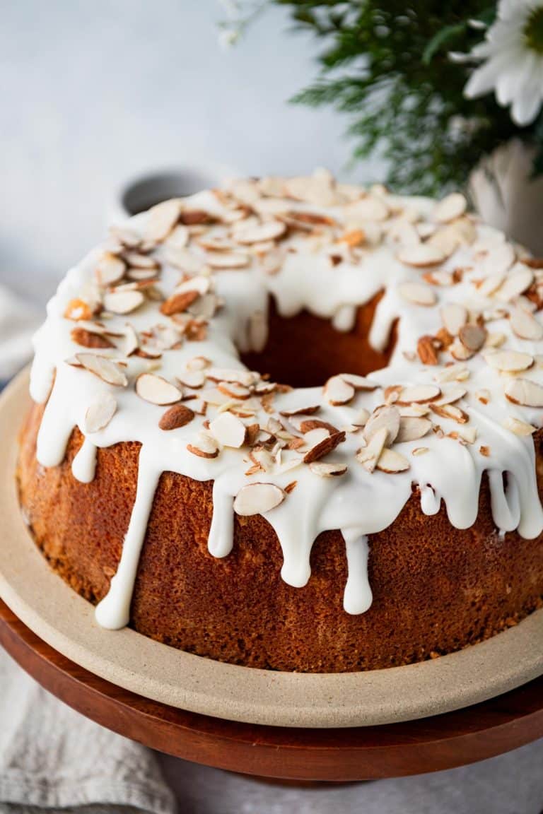 Almond Pound Cake - The Seasoned Mom